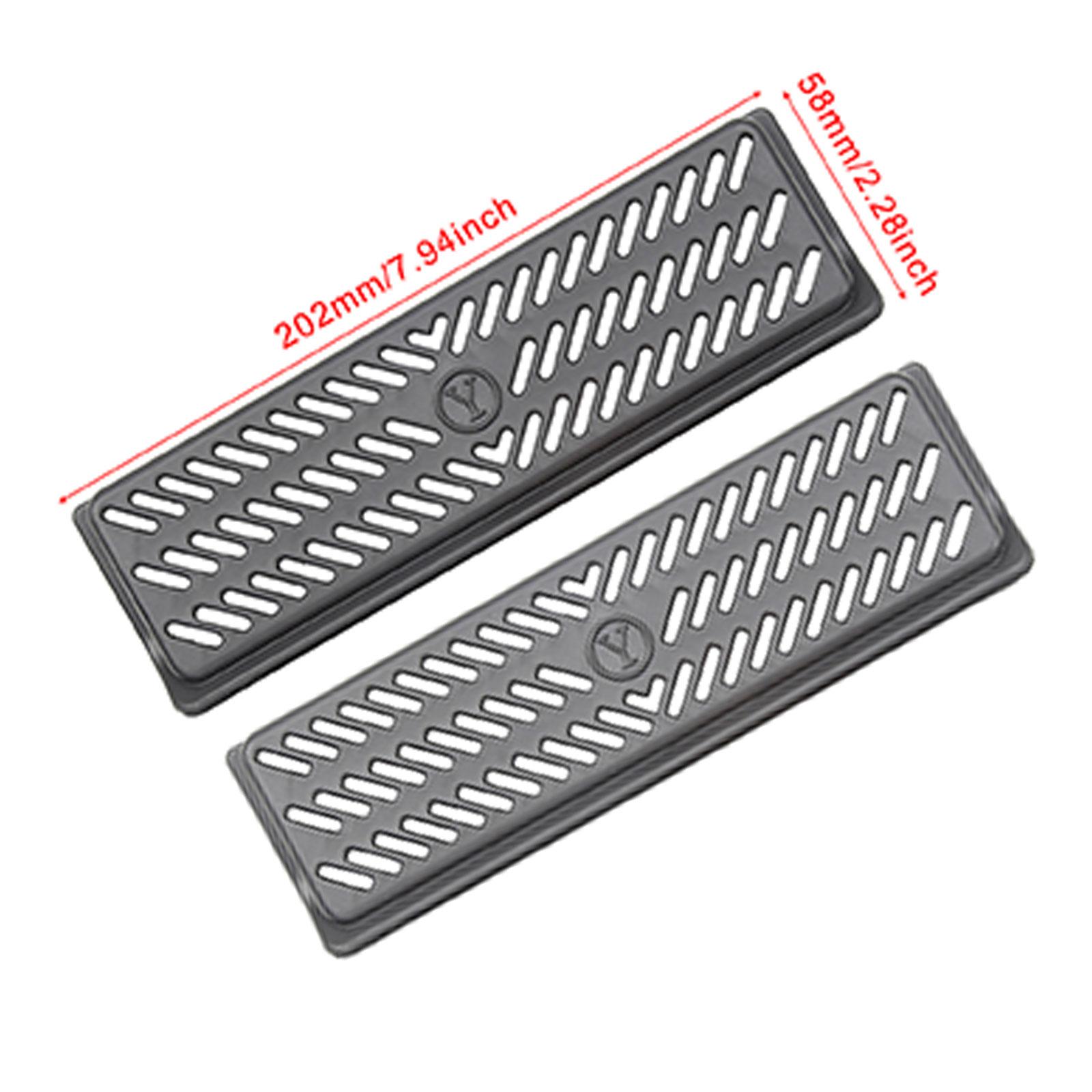 

2 шт. защитная маска для кондиционера с защелкой, защитная крышка воздухозаборника под сиденьем для Tesla Model Y 3 2017-2024