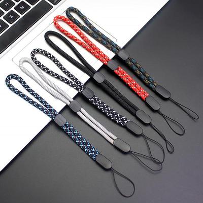 Alças de pulso ajustáveis para celular, cordão de mão, chave, corda anti-perda
