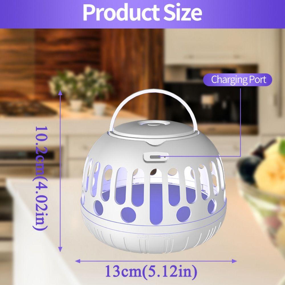 Type-C Rechargeable Pet Fleas Traps Non-toxic Automatic Pest Catcher  Pest Catching Artifact