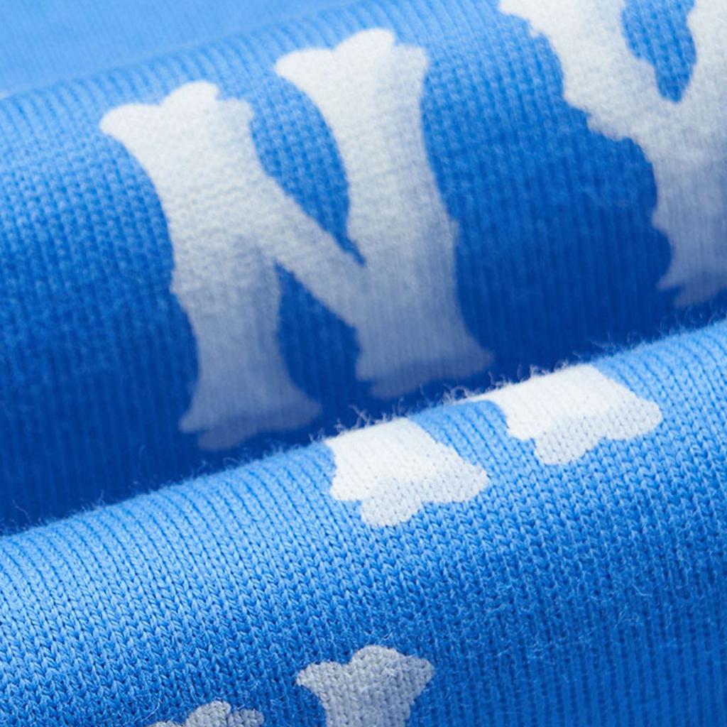 New MLB SS24 Set in Sleeve T Shirt Unisex Blue 3ATSM0843-50BLP