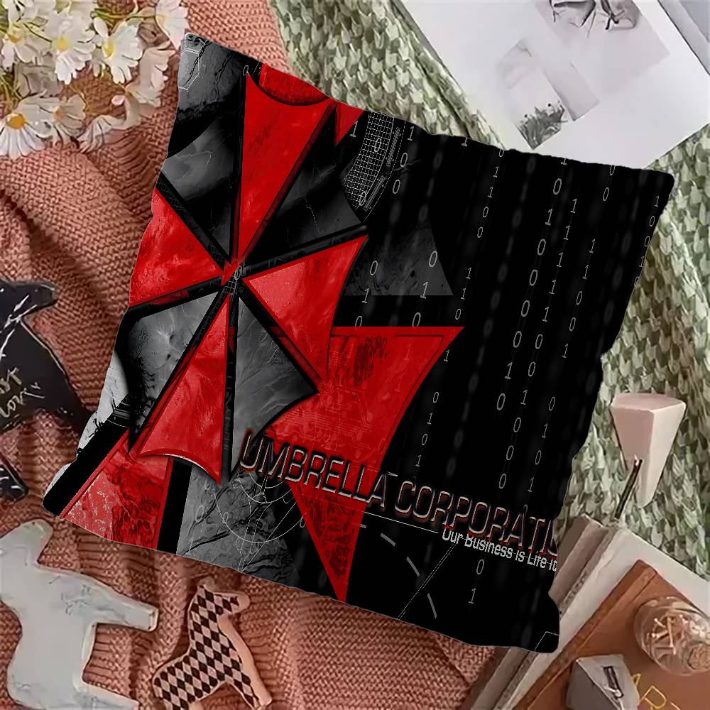 Game E-Evils Cool R-Resident Cushion Cover Polyester Sofa Cushions Decorative Throw Pillows Home Decoration Pillowcover
