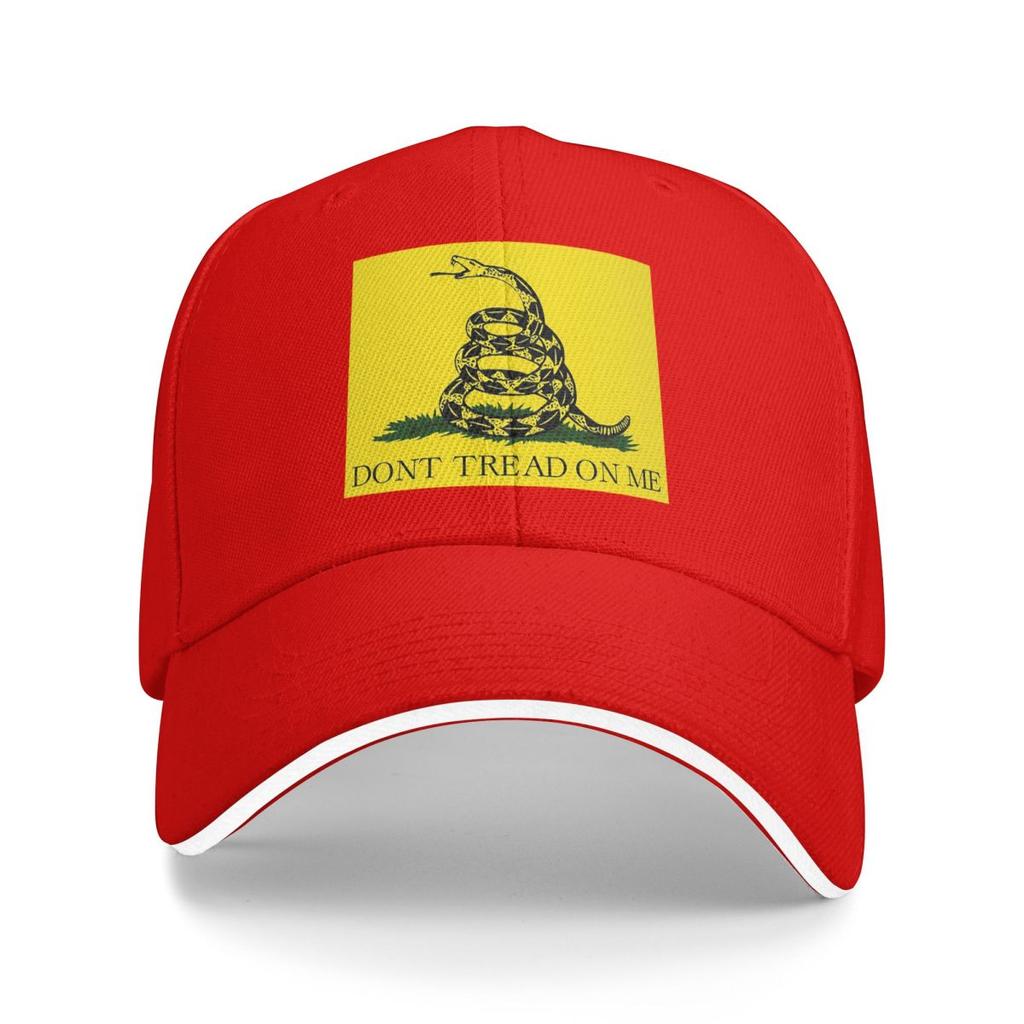 Dont Tread On Me Gadsden Flag Baseball Caps Snapback Baseball Hats Breathable Casual Casquette Outdoor for Men And Women