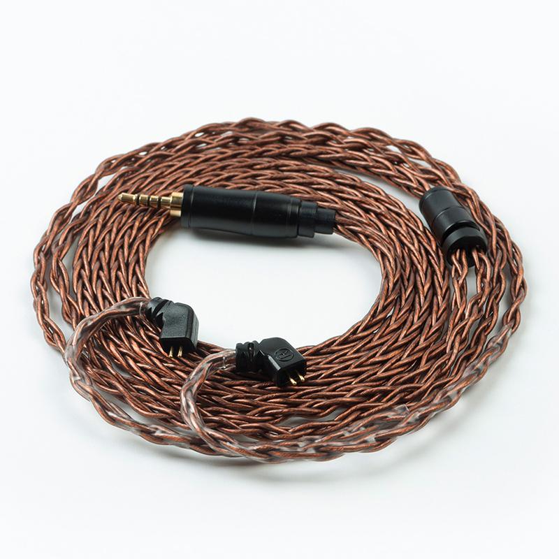 KBEAR 8 Core Oxygen-Free Copper Balanced Cable 2.5/3.5/4.4MM with MMCX/2PIN/QDC/TFZ for KZ ZSX DQ6 ZSTX ASX ZAXBLON BL-01 BL-03