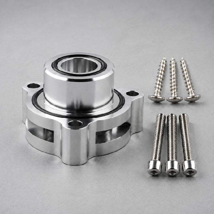 Machined Metal Turbocharger Exhaust Flange Kit with Sealing Gaskets, Bolt-On Adapter Body and 6 Screws for 1.5L 1.6L 2.0L 2.7L Engine Routine