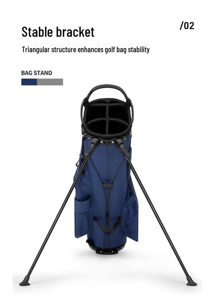 Lightweight Multifunctional Golf Stand Bag for Full Club Set