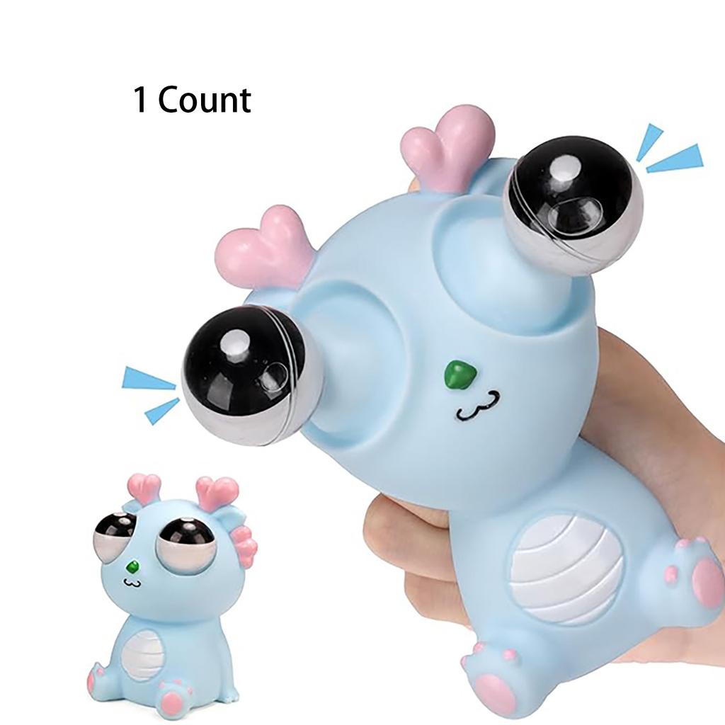 Creative Eye Blowing Dragon Pinch Music Toy Stress Relieving Toy Funny Release Stress Relieving Tool