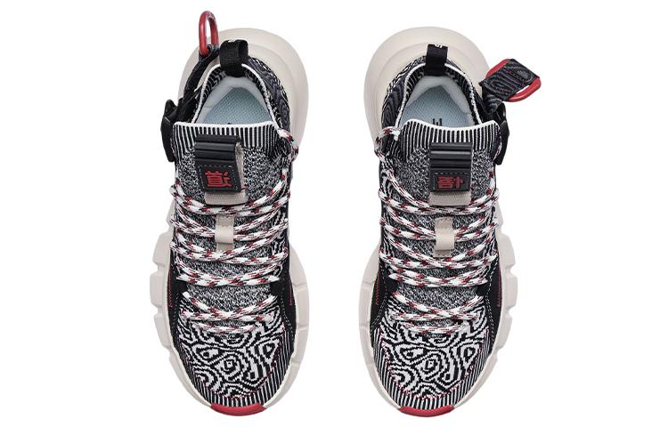 Li Ning New York Fashion Apparel Week Runway Collection, Essence 2.3 Low Top Casual Shoes Women's Black White AGBP092-8