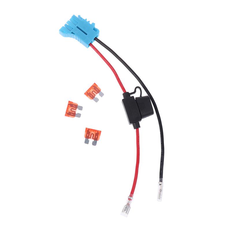 Wiring Harness Connector For Peg Perego 12V Sla Battery With Fuse Compatible Battery