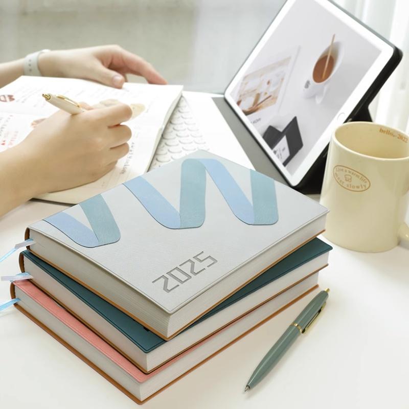 A5 Thicken 178 Sheets Daily Monthly Planner Organizer School Office 365 Days Time Management To Do List Plan Diary Journal Quality