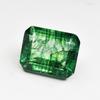 Natural Green Emerald Loose Gemstone 8.35 Ct Emerald Cut for Jewelry Making and Gem Collections