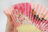 Matsumi Crafts Folding Fan Maiko Pink (Silk)