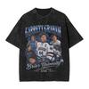 2026 Summer Fashion Trendy Tee Off Campus Briar University Hockey Washed T Shirt Streetwear Hip Hop Novelty T-Shirts Tees