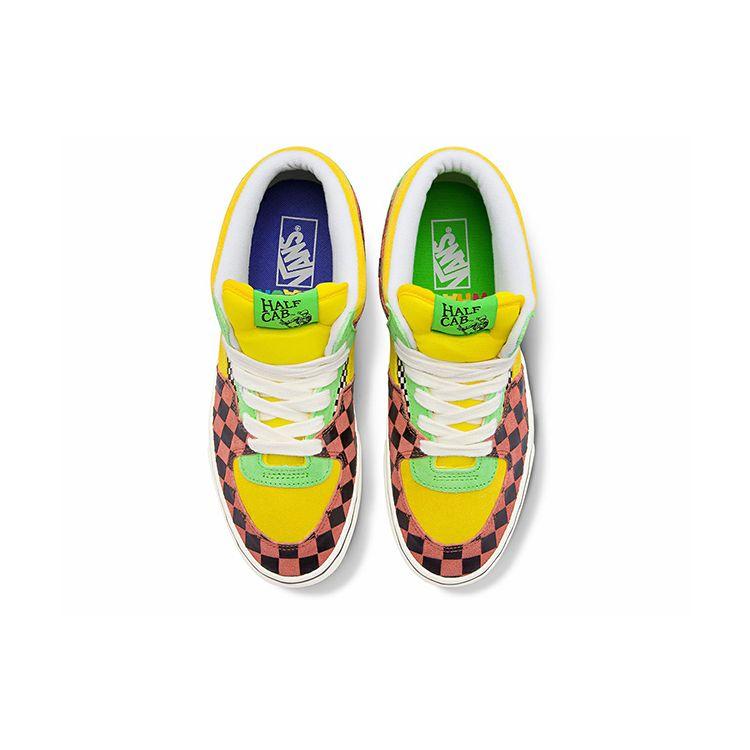 Vans Tierra Whack x Half Cab Multi Checkerboard Unisex Sneakers Multi-Color VN000DZ37C7