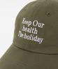 MILLO ARCHIVE Holiday Signature Ball Cap [Khaki]