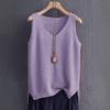 - catty loose large size sling vest women's summer knitted ice silk T-shirt bottoming shirt sleeveless inner top