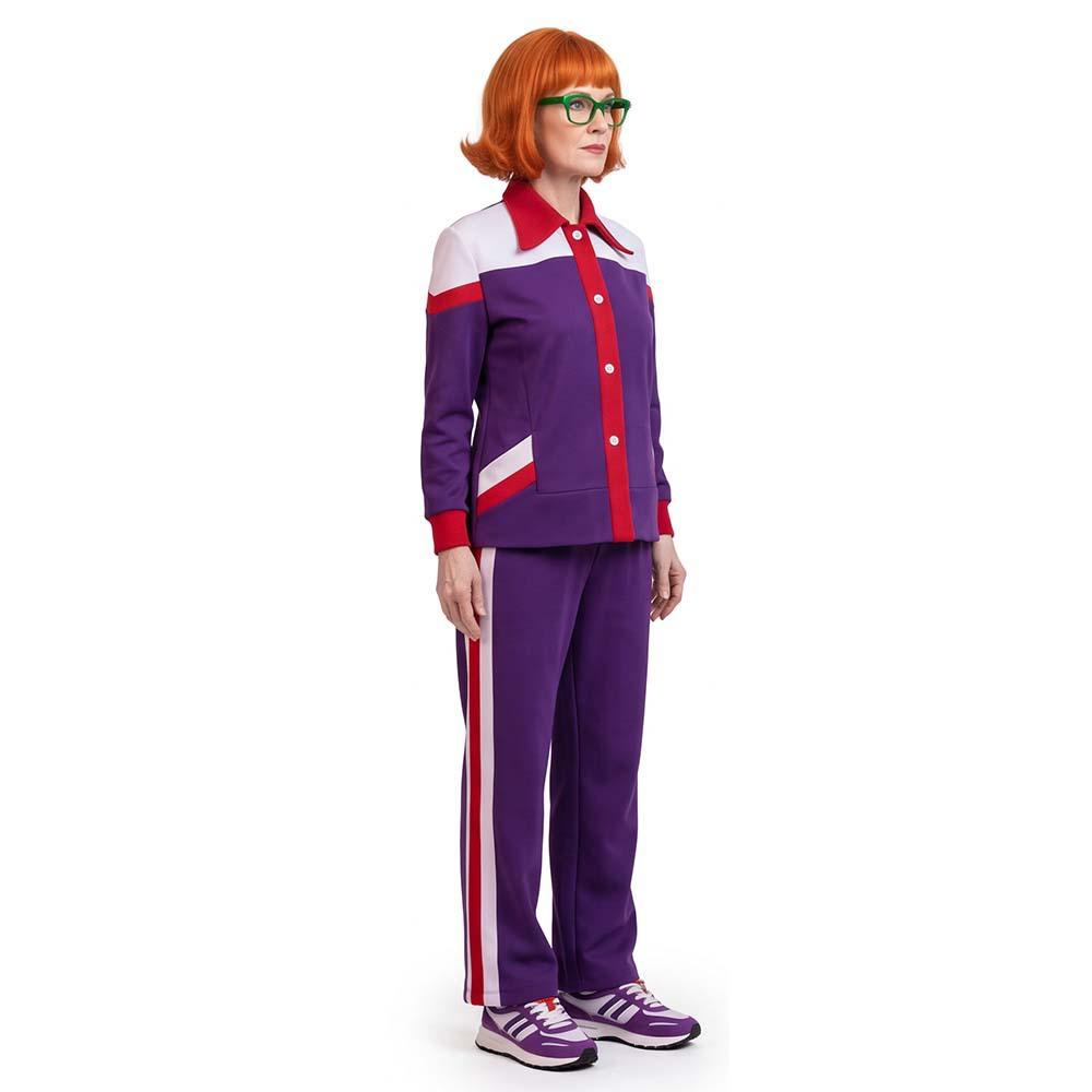 Halloween Cosplay Gladys Kostým 80. 90. léta Retro Tepláková souprava pro ženy