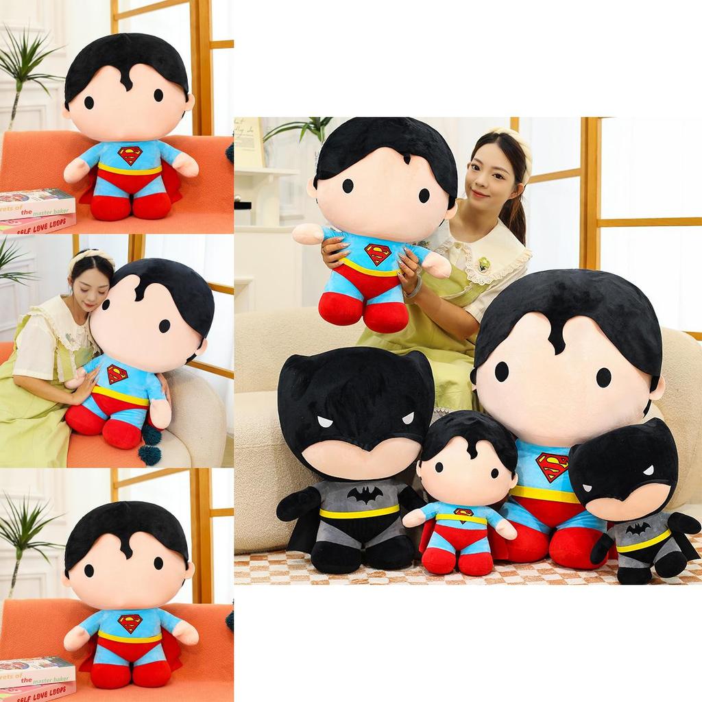 Superman Batman Plush Doll With Pp Cotton Fill Ideal For Playroom Decor And Collectors