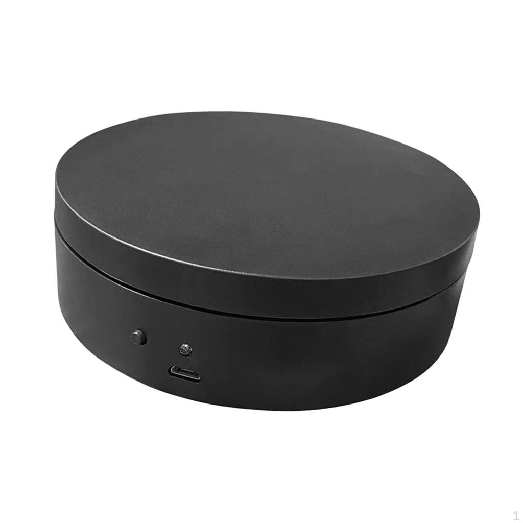 Electric Rotating Display Stand Holder Rotary Table Turntable Jewelry for