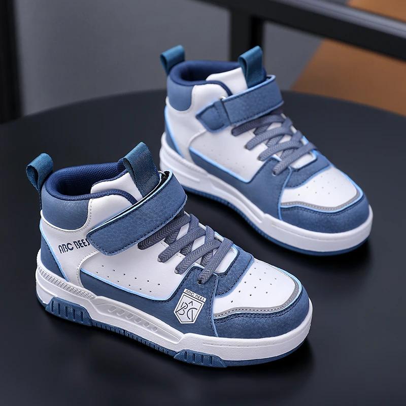 

Детские кроссовки Обувь для мальчиков Скейтборд Детская повседневная обувь Осень Спорт Теннис Кроссовки с высоким верхом Кроссовки с высоким верхом для девочек для улицы для ходьбы 39