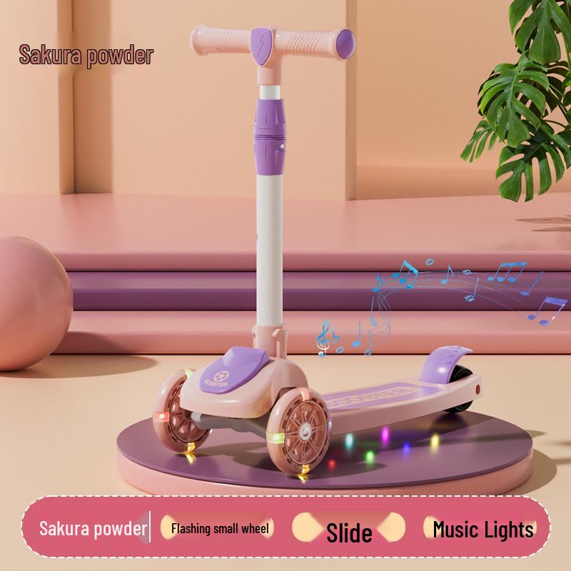 3-in-1 Children's Scooter for Ages 1-12: Safe and Fun for Boys and Girls