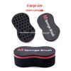 Black Hair Curling Sponge & Styling Comb Set