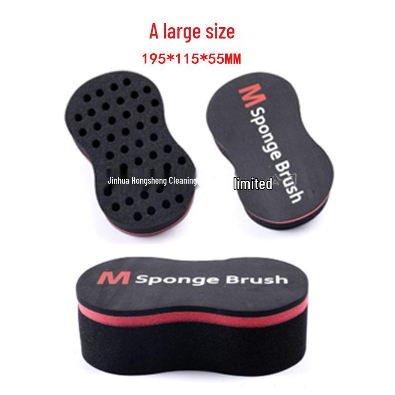Black Hair Curling Sponge & Styling Comb Set