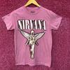Nirvana In Utero Live 93 Rock Tour Dates Grunge Band Tee S