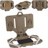 Porta telefono per Plate Carrier Gilet Porta telefono Pieghevole MOLLE Pannello porta telefono per navigazione Per dimensioni schermo 4.7"-6.7"