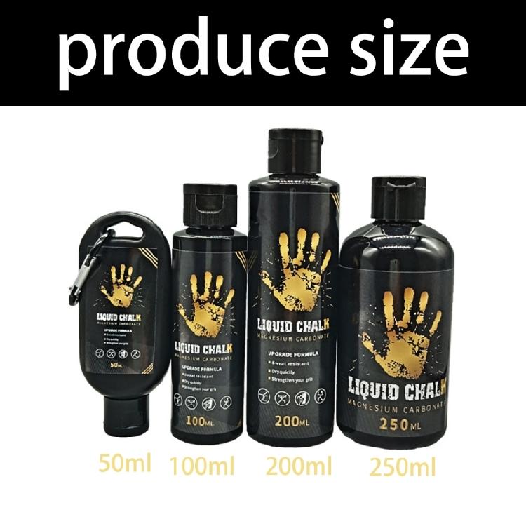 Liquid Chalks Gym Grip Enhancer Solution Gym Body Bouldering Antislip Fluid Quick Drying Long Lasting Gel for Lifting