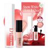 [Dinto Official] Dinto Snow White Collection Mirrorless Lip Gloss & Liquid Cheek Mini Set (357 + P219) | Limited Collection Moisturizing Glossy Lip Ko