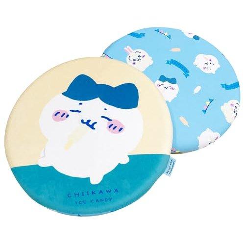 MORIPiLO Ishiyowachan Memory Foam Pillow 20x40cm, Reversible Relax Cushion Blue