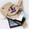 Large Capacity Crossbody Bag Spacious Waterproof Shoulder Bag Adjustable Straps Nylon Material Messenger Bag Casual Design
