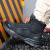 48 Plus Size Platform Non Slip Work Safety Boots Men Steel Toe Cap Anti-Smash Sneakers Shoes Anti Puncture Security Boots
