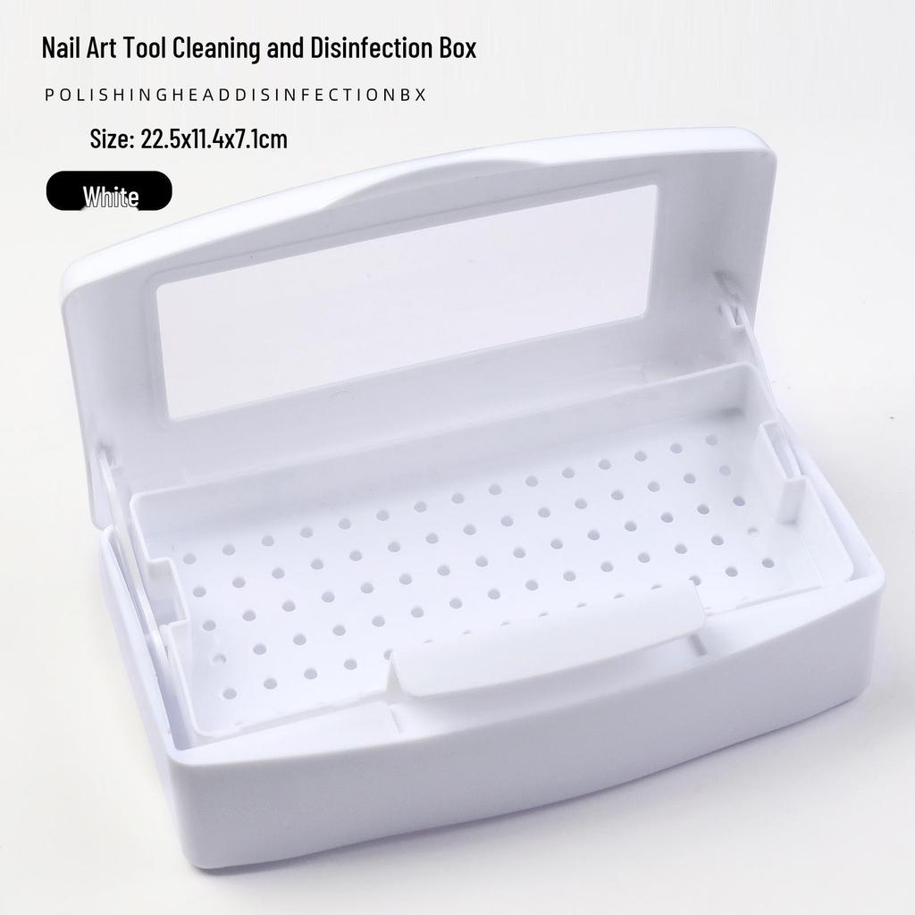 Nail & Eyelash Cleaning and Storage Box