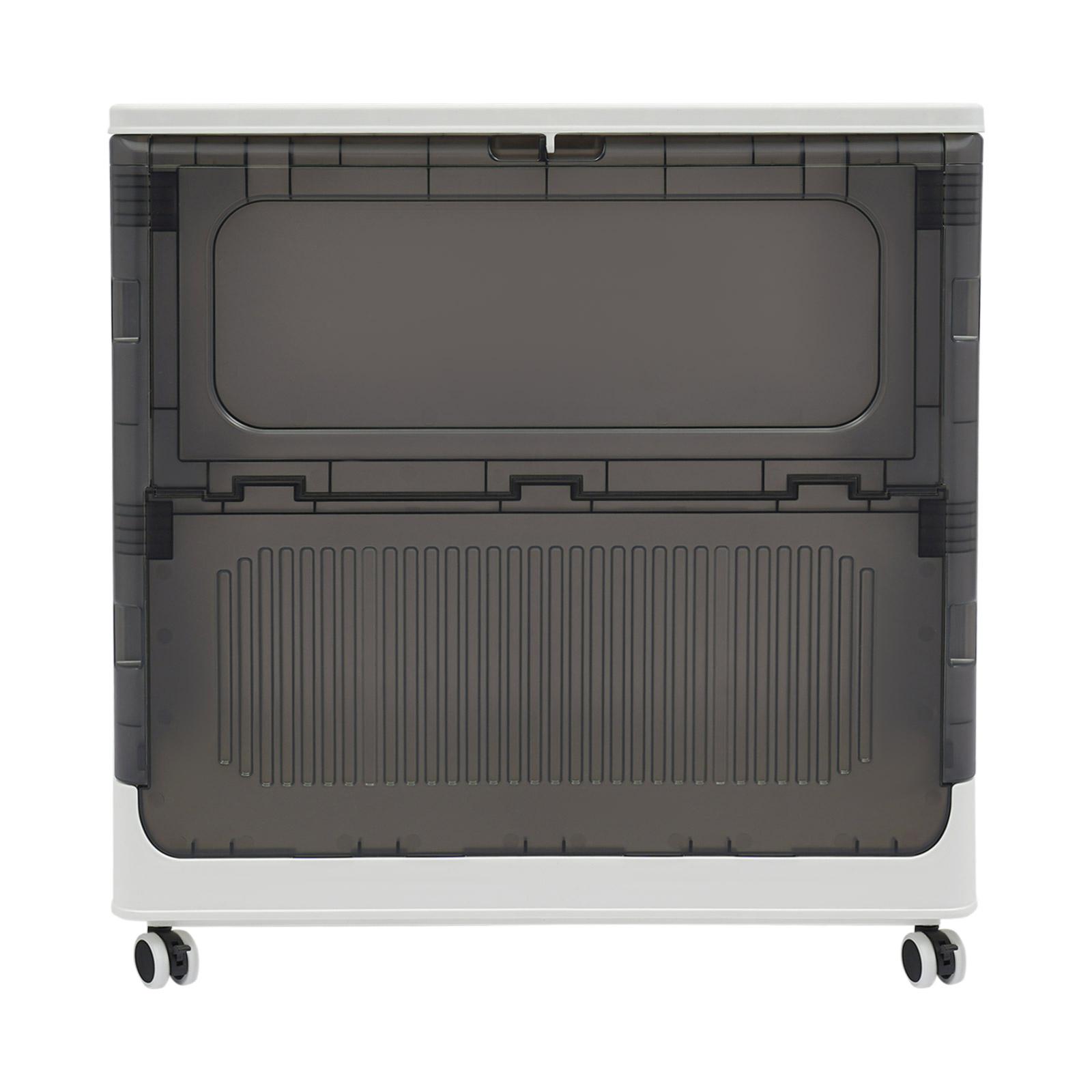 

Корзина для белья большой вместимости, Корзина для белья на колесиках, Складная корзина для белья, Литой под давлением HIPS и PP для семей темно-серого