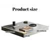 Italian Coffee Tables Stainless Steel Side Table Minimalist Tea Tables Modern Living Room Center Table Luxury Design Furniture
