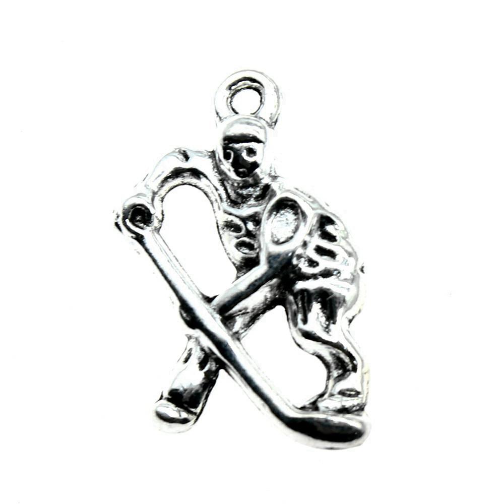 Weightlifter Charms Athletes Pendants For Fitness Gym Themed Jewelry Making