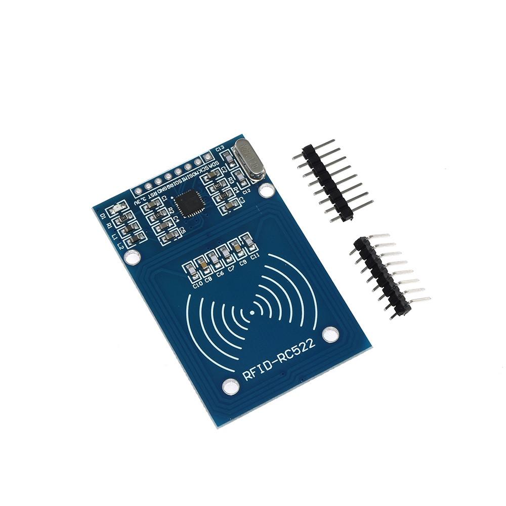 2 Sets NEW RFID Module 13.56MHz MFRC-RC522 NFC RF IC Card Keyfob
