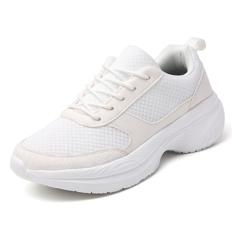 

New breathable and comfortable little white shoes casual sports women s shoes spring and summer wide head shoes couple shoes women s shoes 36 белый