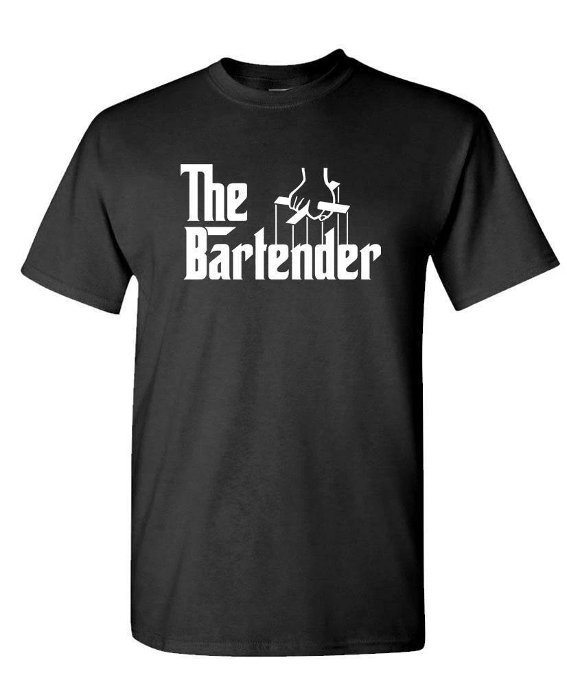 THE BARTENDER - Unisex Cotton T-Shirt Tee Shirt S