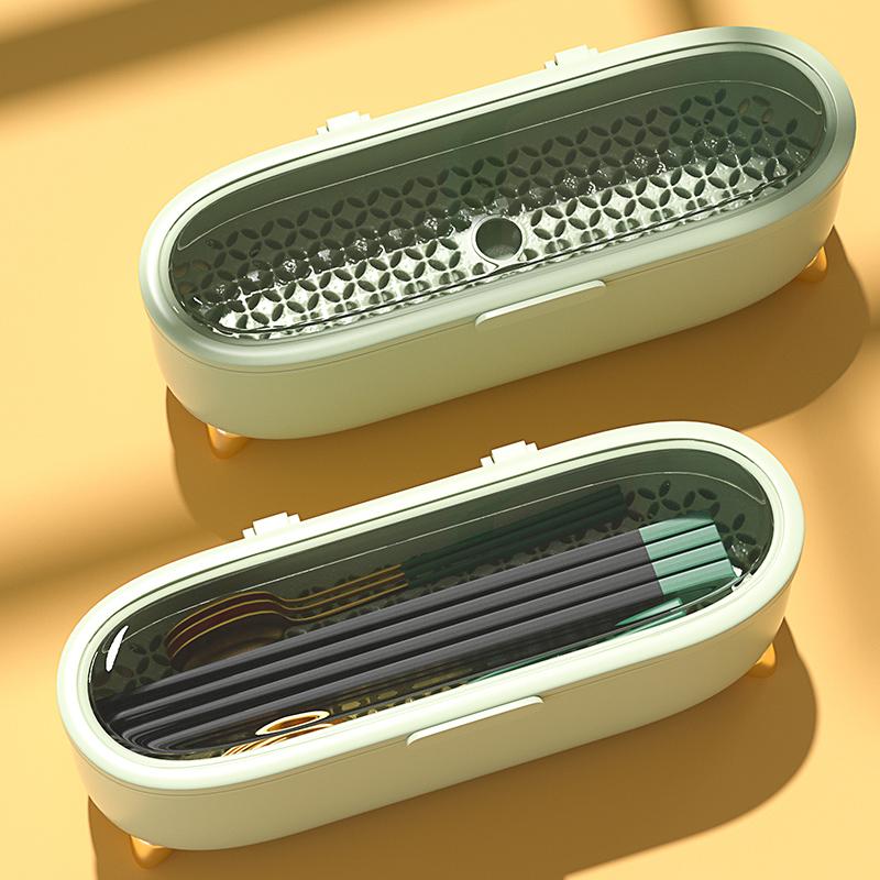 Chopsticks Utensil Holder Multi-functional Household Chopsticks Basket Kitchen Tableware Spoon Storage Box Cutlery Storage Box
