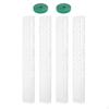 4x Mosses Pole Plant Stakes,Stackable Adjustable Height Sticks Support for