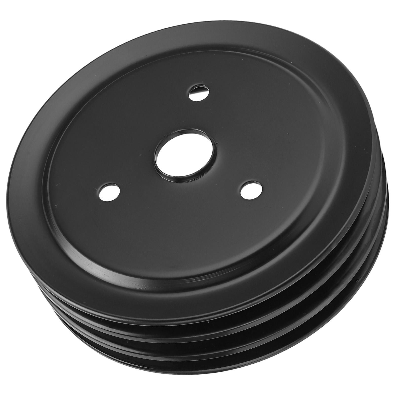 

Metal Crankshaft Pulley Short Water Pump Pulley Replacement for Chevy SBC 262 350 400 Engine