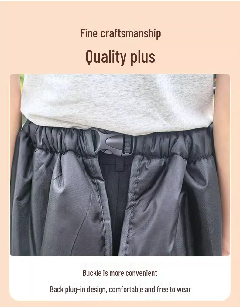 Windproof Wheelchair Travel Blanket - Winter Leg Warmer for Elderly