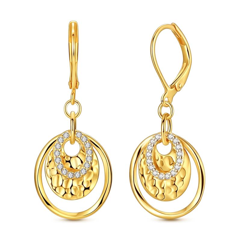 Boucle d'oreille en Argent 925 Série Dorée Boucle d'oreille Anneau Pour Femme Serpent Cœur Étoile Original Boucles d'oreilles Bijoux Mode