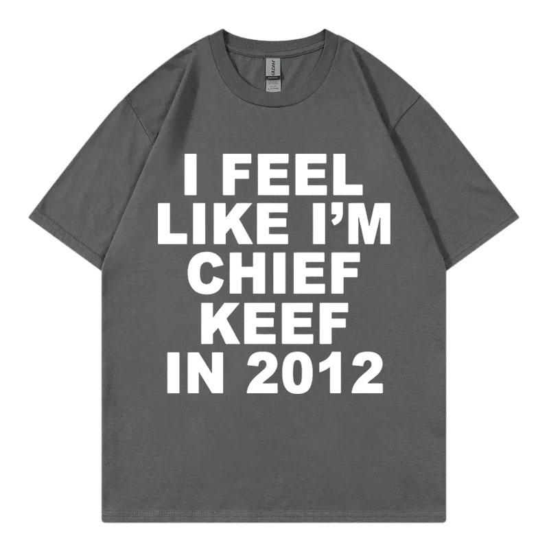 Rapper Chief Keef Merch T ShirtUnisex Clothing Fashion Hip Hop Short Sleeve T-shirts Summer Casual Loose 100%cotton T-shirt
