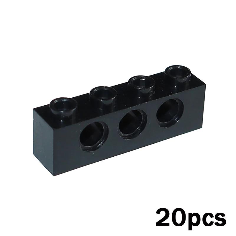 

Assemble Particles My Own Creation Technical Brick 1x4 with 3 Holes 3701 DIY Assembling Modules Educational Toy Toy for Kids