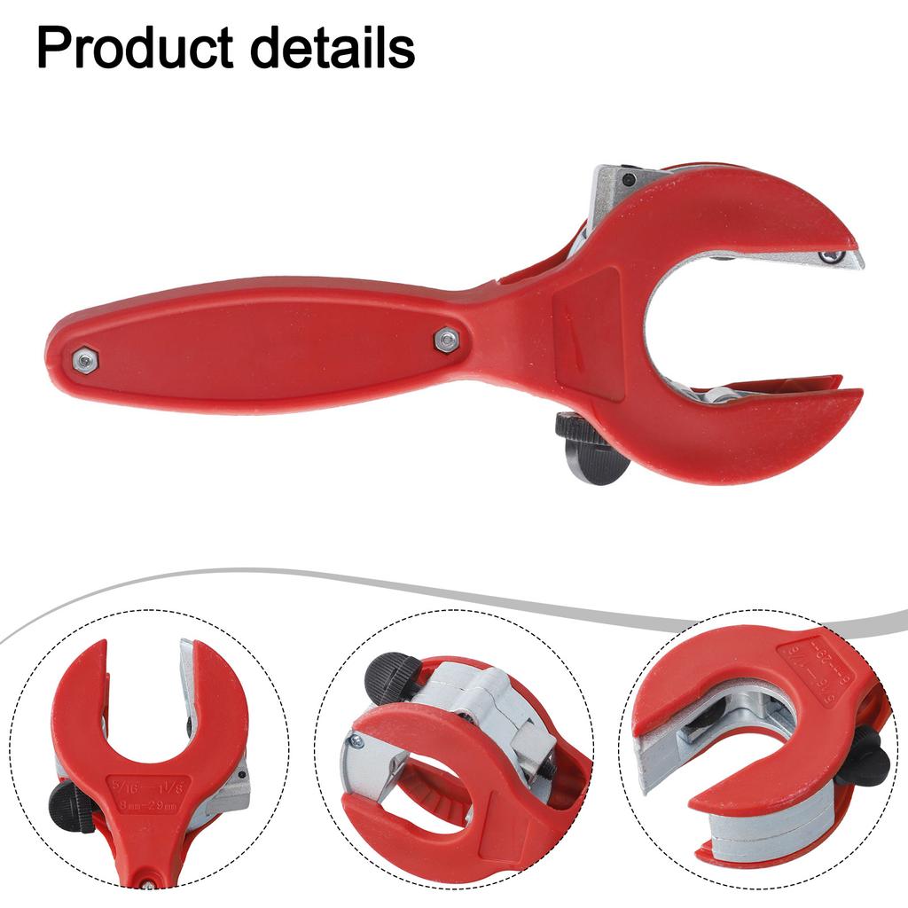 Ratchet Tube Pipe Cutter For Cutting 8mm-29mm Stainless Steel Copper Aluminium Ratchet Scissors Hose Cutting Hand Tools