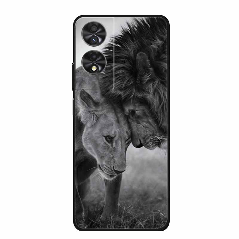 Para TCL 40 NxtPaper 4G Funda Suave TPU Silicona Cubierta de Teléfono Para TCL 50 PRO Nxtpaper Funda TCL40 Nxt Paper Capa Protector Dibujos Animados