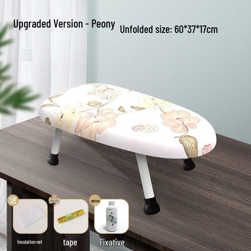 Compact Folding Universal Ironing Board - Mini Electric Mat Table for Clothes